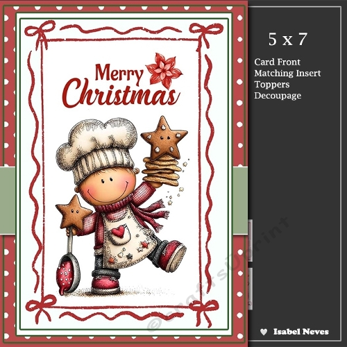 5x7 ~ Its Christmas 7