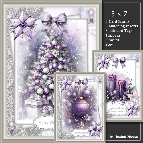 5x7 ~ Set Of 3 Christmas Wishes_2
