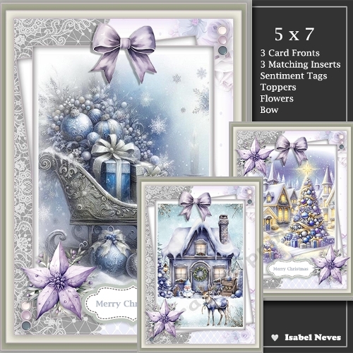 5x7 ~ Set Of 3 Christmas Wishes_5
