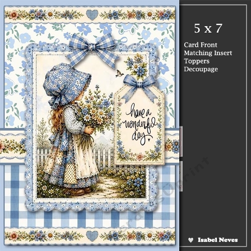5x7 ~ Have A Wonderful Day