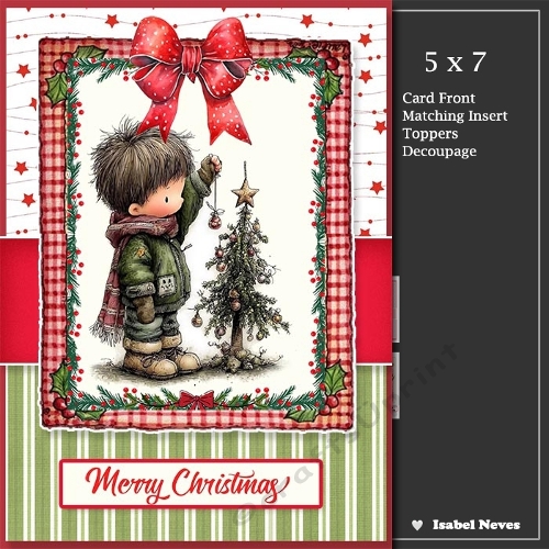5x7 ~ O Christmas Tree 2