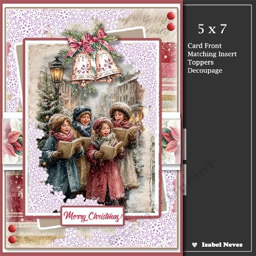 5x7 ~ Joy To The World