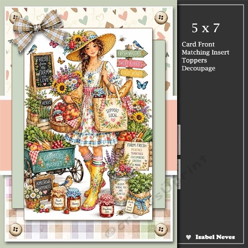 5x7 ~ Farmers Market Love Language