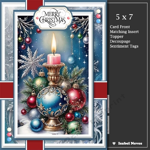 5x7 ~ Making Spirits Bright