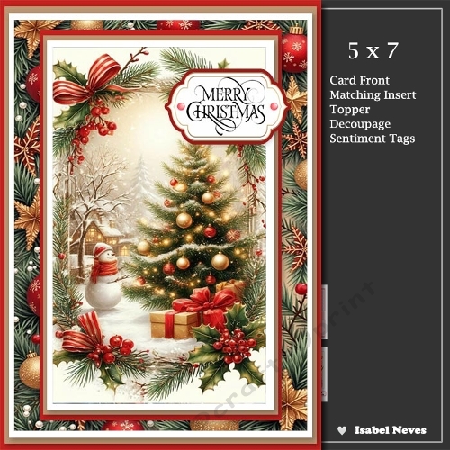 5x7 ~ Christmas Wonderland