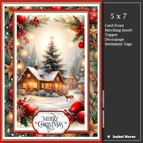 5x7 ~ Christmas Wonderland 2