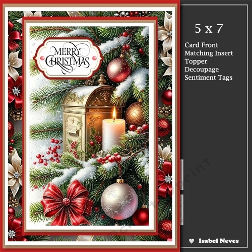 5x7 ~ Dear Santa
