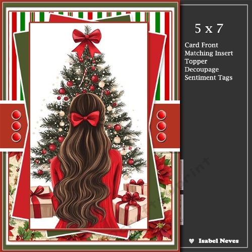 5x7 ~ Oh Christmas Tree