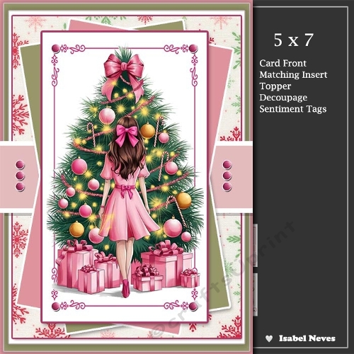 5x7 ~ Oh Christmas Tree 2