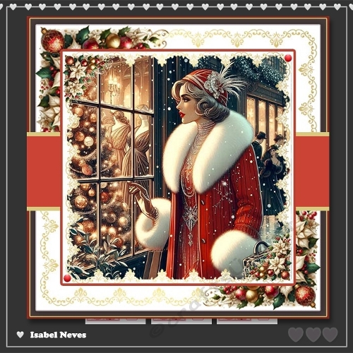 6x6 ~ Deco Style Christmas Wishes