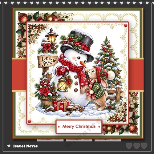 6x6 ~ Snowy Christmas Wishes
