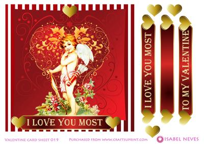 Lovely Vintage Cupid