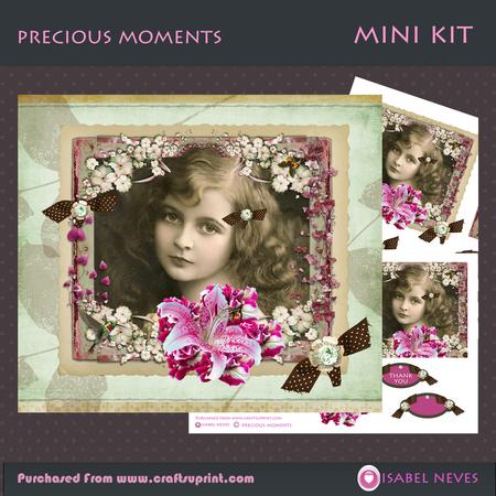 Precious Moments Treasured Decopauge Mini Kit