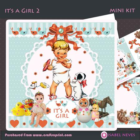 It's a Girl Two Mini Kit