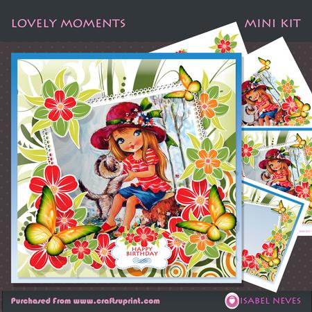 Lovely Moments Decoupage Mini Kit