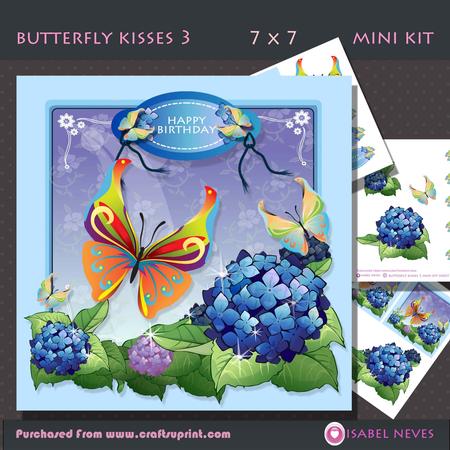 Butterfly Kisses 3 Mini Kit
