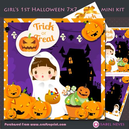 Girl's First Halloween Mini Kit
