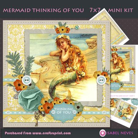 Mermaid Thinking of You