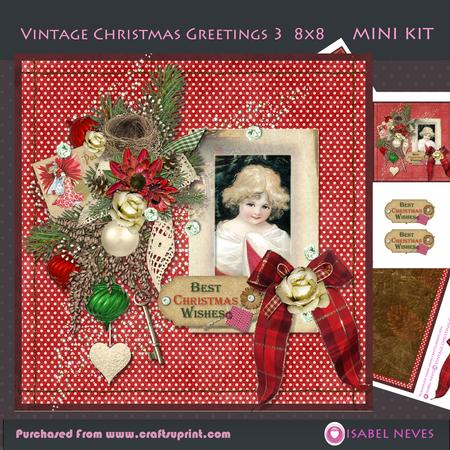 Vintage Christmas Greetings 3