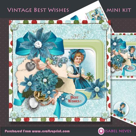 Vintage Best Wishes