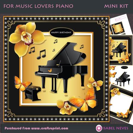 For Music Lovers Piano Mini Kit