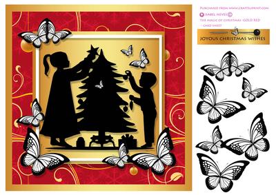 The Magic of Christmas ~ Gold Red