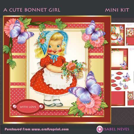 A Cute Bonnet Girl