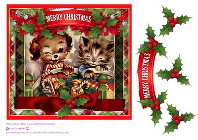 Christms Cuddly Furry Friends