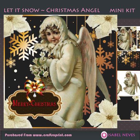Let It Snow ~ Christmas Angel