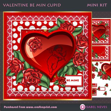 Valentine Be Mine Cupid