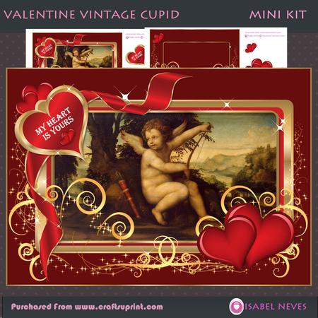 Valentine Vintage Cupid