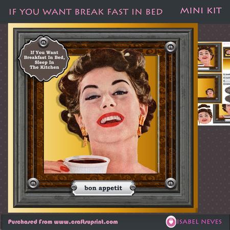 If You Want Breakfast in Bed, Sleep in the Kitchen