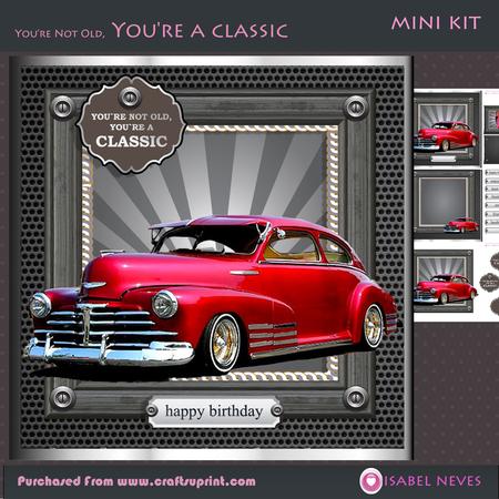 You're Not Old, You're a Classic (red)