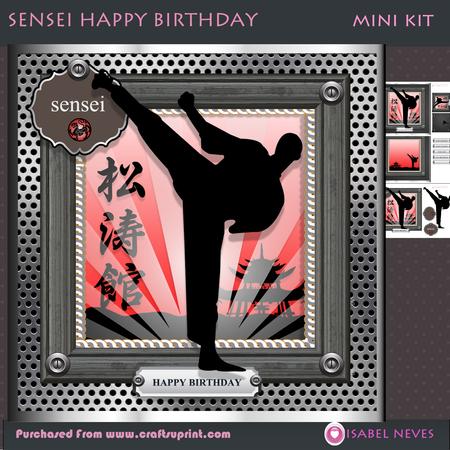 Sensei Happy Birthday
