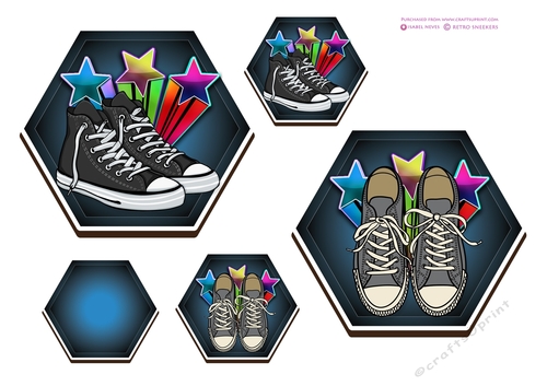 Retro Sneekers Topper