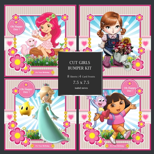 Cute Girls Bumper Kit