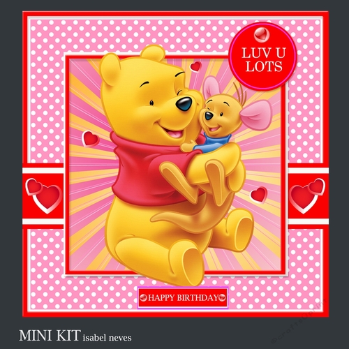 All For Love Too Pooh Bear Mini Kit