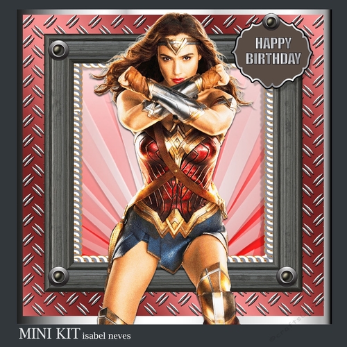 Justice League 2 Wonderwoman Mini Kit