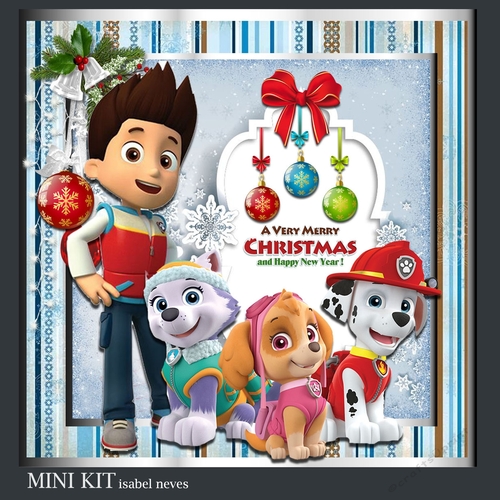 Christmas Paw Patrol 2 Mini Kit