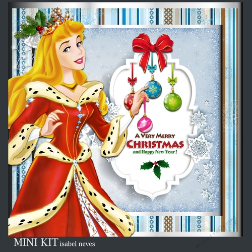 Christmas Princess 4 Mini Kit