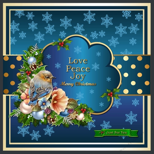 Christmas Love, Peace, Joy Mini Kit