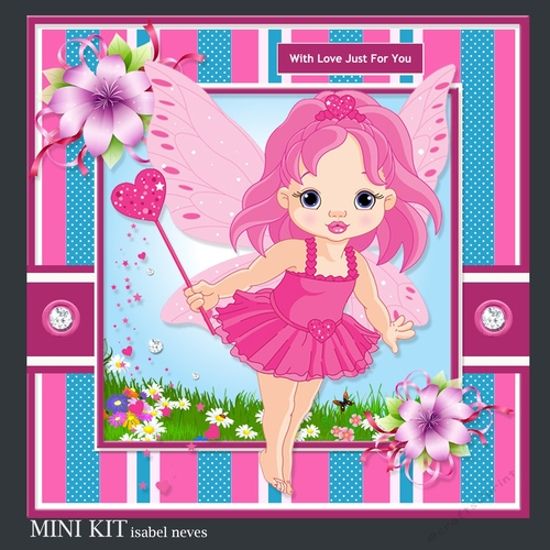 Cutest Litttle Fairy Card