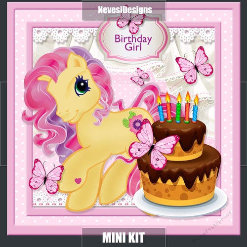 Little Pony Birthday Girl