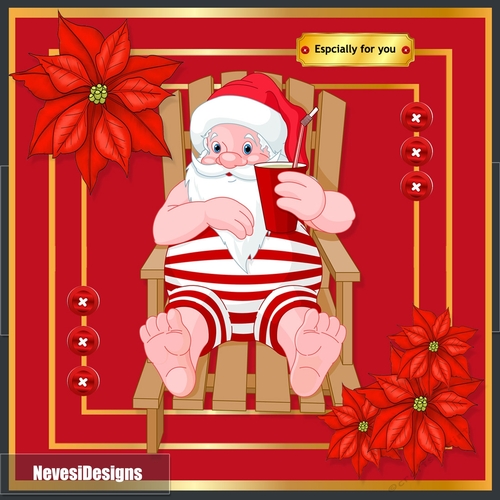 Simply Red Christmas Card 5