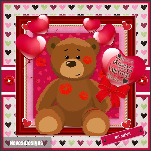 Hugs, Kisses and Valentine Wishes
