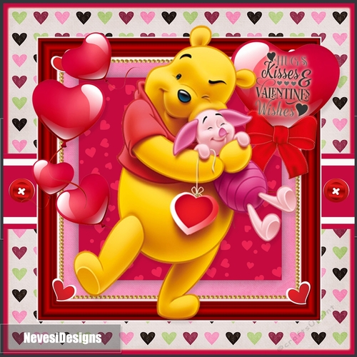 Hugs, Kisses and Valentine Wishes