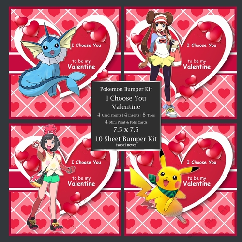 Bumper Kit _ Pokemon _ I Choose You Valentine