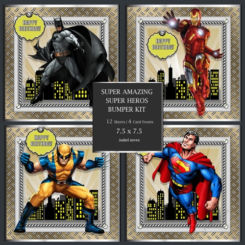 Bumper Kit: Super Amazing Super Heros