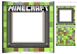Minecraft Bumper Kit INSERT Blank Card