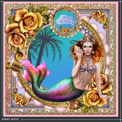 Mermaid And Roses 5